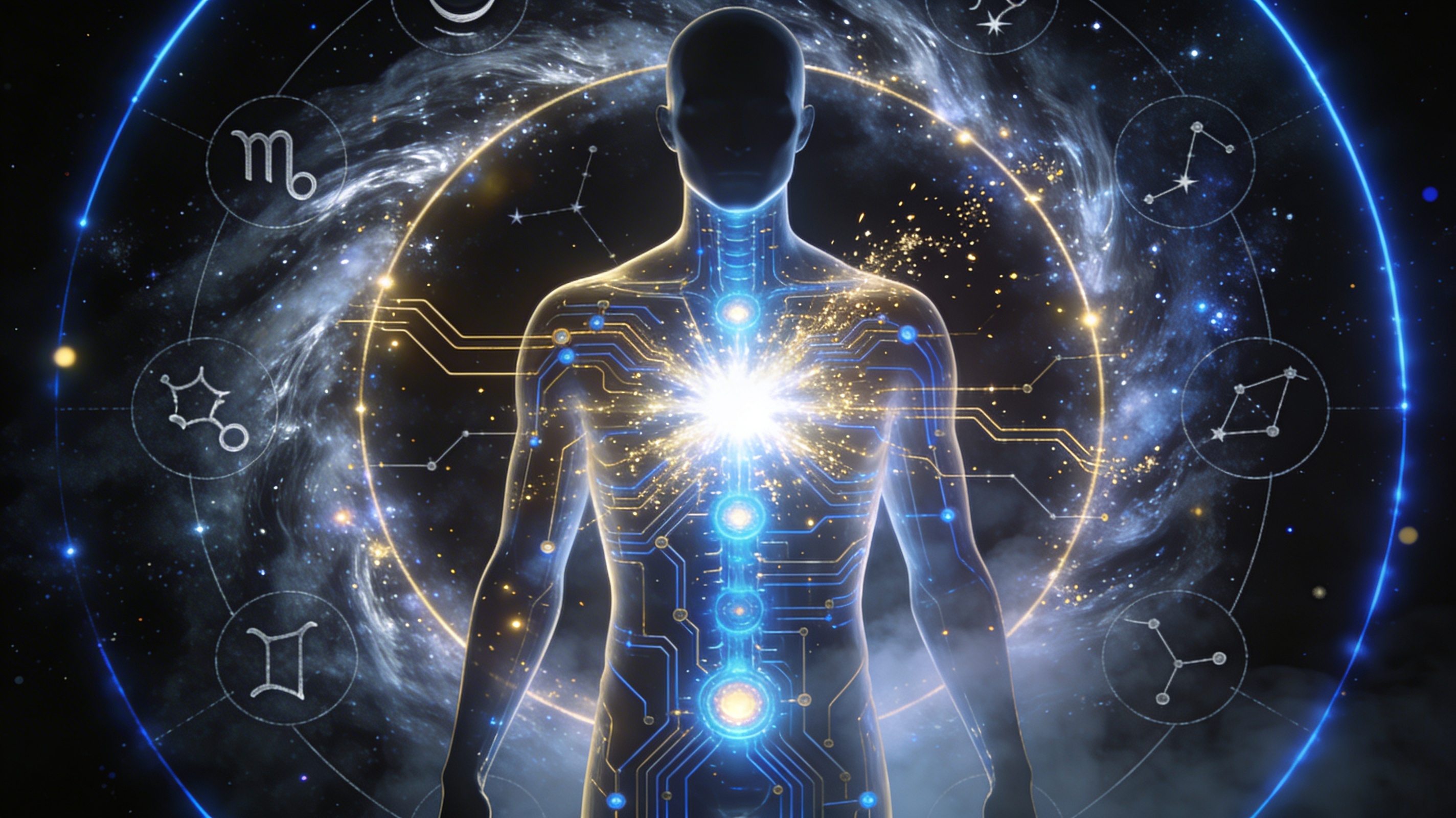 Synthesis of Astrology and Human Design: Stars vs. BodyGraph mechanics.